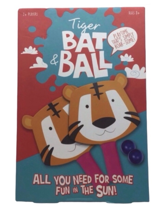 Professor Puzzle Other - Professor Puzzle Tiger Bat & Ball Set (NWT)